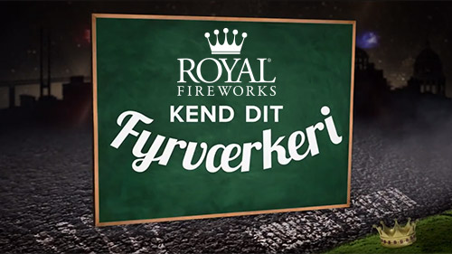 Se videoen kend dit fyrværkeri